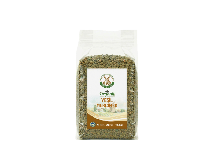 Mill & More Organik Yeşil Mercimek (1kg)