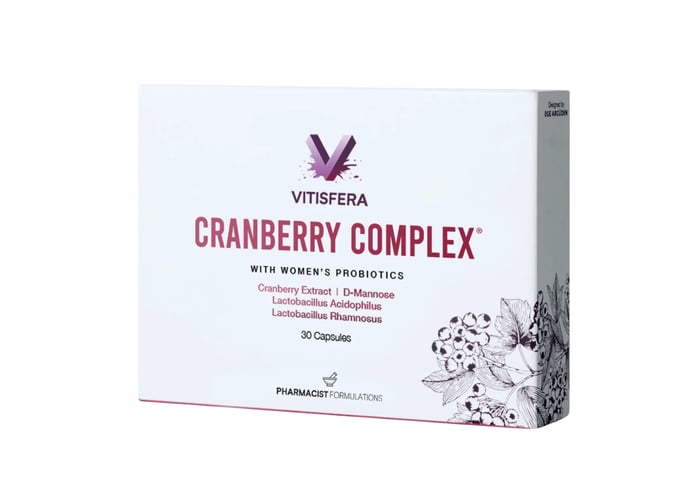 Cranberry Complex - Turna Yemişi Ekstresi, D-mannoz, Probiyotik (30 kapsül) - Vitisfera