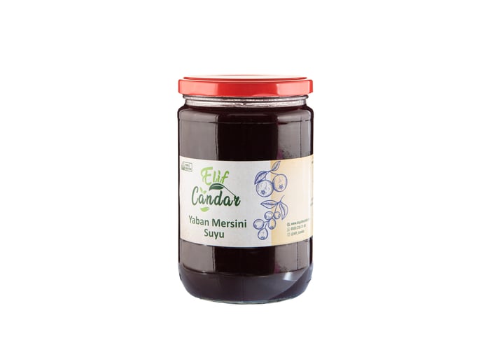 Yaban Mersini Konsantresi (Yaban Mersini Suyu, 600ml) - Elif Candar