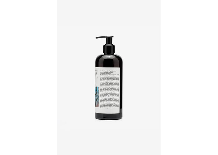Kuru ve Yıpranmış Saçlar için Sülfatsız Şampuan (Organik ve Vegan Sertifikalı, 400ml) - Rhaneva