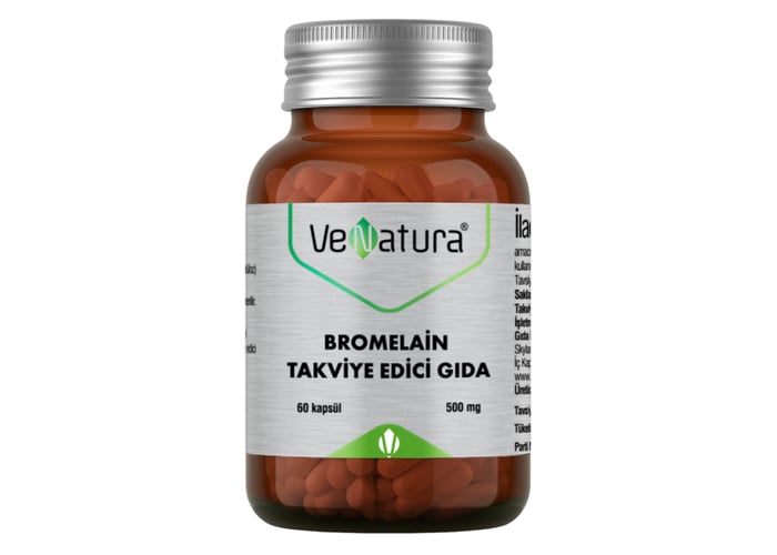 Bromelain Takviye Edici Gıda (60 kapsül) - Venatura