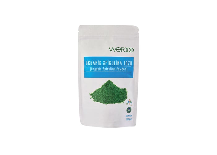 Organik Spirulina Tozu (100gr) - Wefood