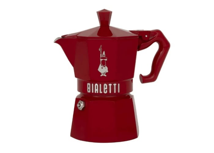 Moka Express Exclusive Kırmızı (3 cup) - Bialetti