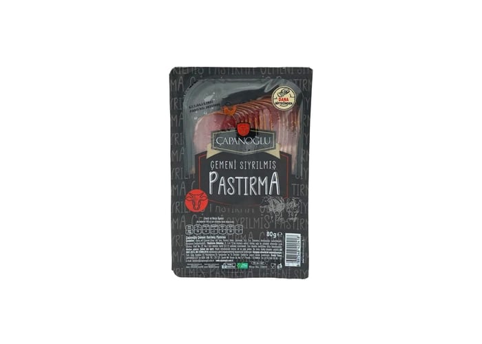 Çemeni Sıyrılmış Pastırma (80gr) - Çapanoğlu