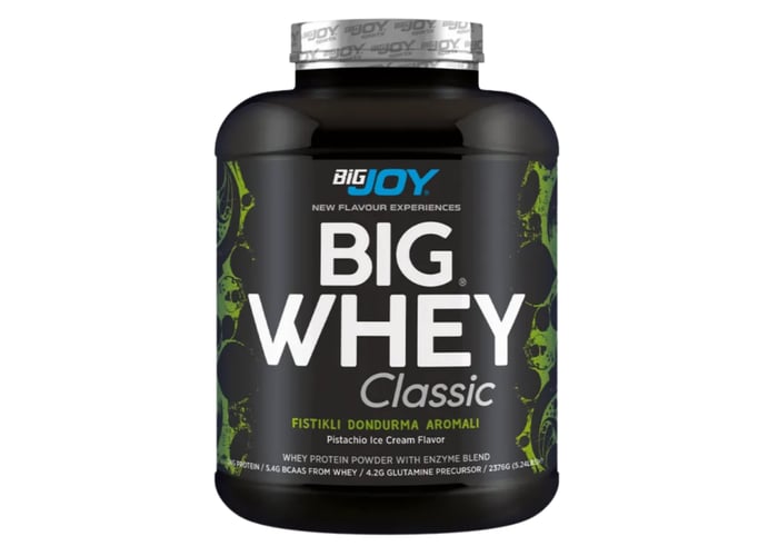Bigwhey Whey Protein Classic Antep Fıstığı Dondurma (72 Servis, 2376gr) - Bigjoy