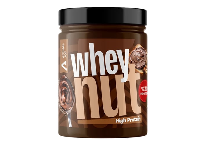Whey Nut Whey Proteinli Çikolatalı Fındık Kreması (330gr) - Animal Joy
