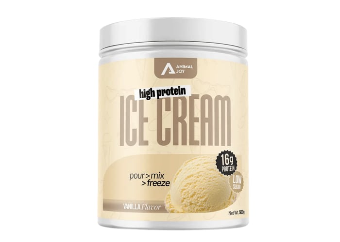 Protein İce Cream Vanilya (500gr) - Animal Joy