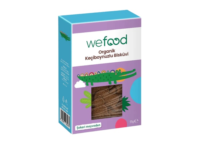 Organik Keçiboynuzlu Bisküvi (Kids, 55gr) - Wefood