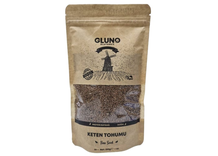 Keten Tohumu (Glutensiz, 250gr) - Gluno