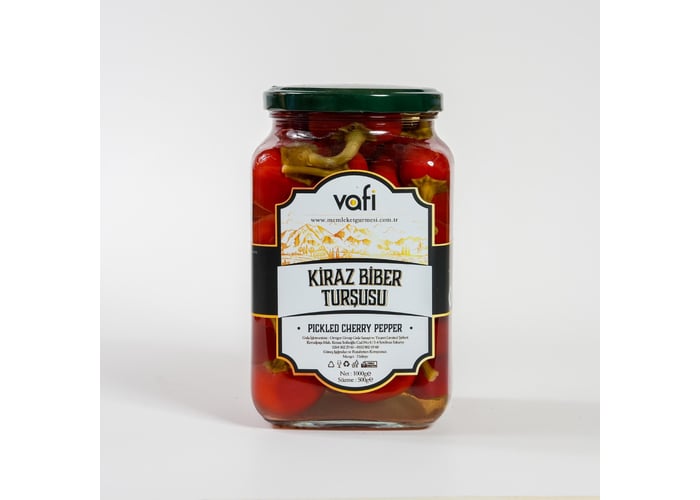 Kiraz Biber Turşusu (1000cc / 500gr) - Memleket Gurmesi