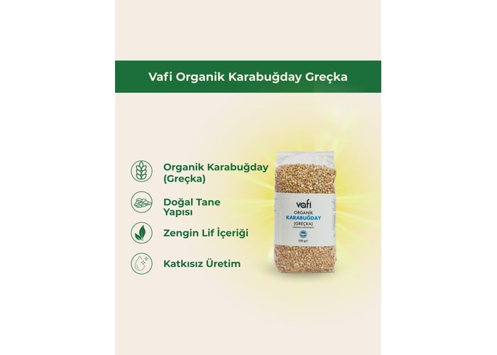 Organik Karabuğday (Greçka, 500gr) - Memleket Gurmesi