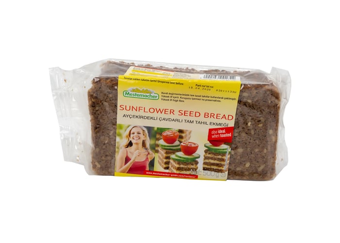 Ayçekirdekli Çavdarlı Tam Tahıl Ekmeği (500gr) - Mestemacher