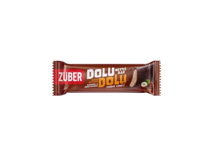 Dolu Dolu Fındık Ezmeli Meyve Bar (30gr) - Züber