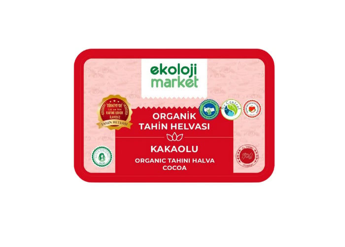 Organik Kakaolu Tahin Helvası (200gr) - Ekoloji Market