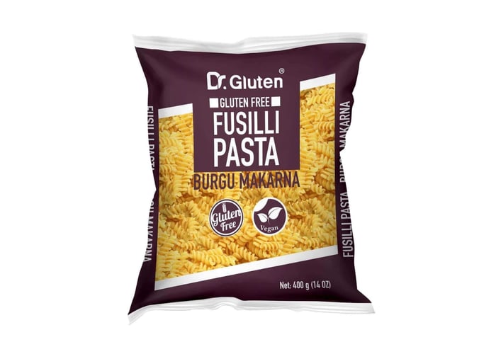 Fusilli Burgu Makarna (Glutensiz, 400gr) - Dr. Gluten