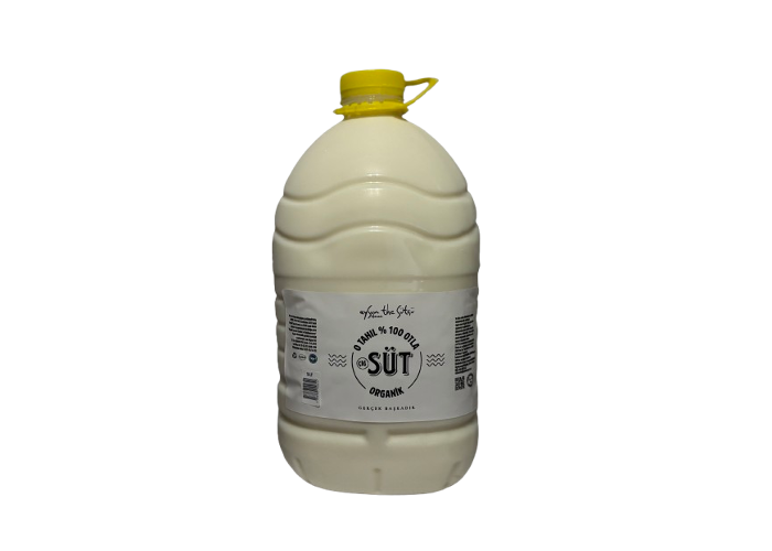 Organik Sertifikalı Çiğ Süt  (5lt) - aysun the sütçü