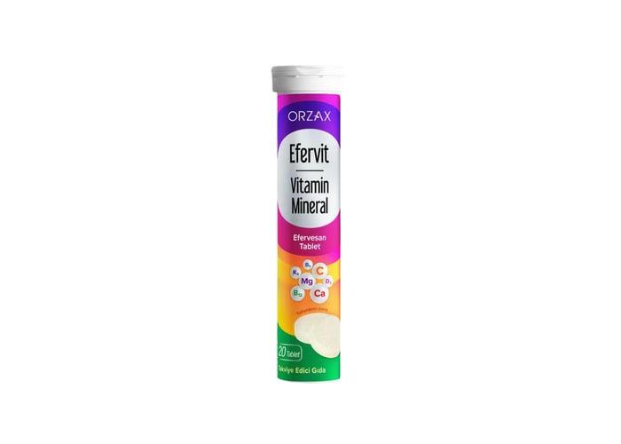 Efervit Multivitamin (20 efervesan tablet) - Orzax