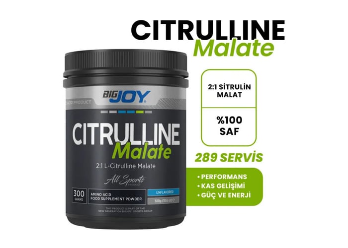 Sports Citrulline Malate (300gr) - Bigjoy