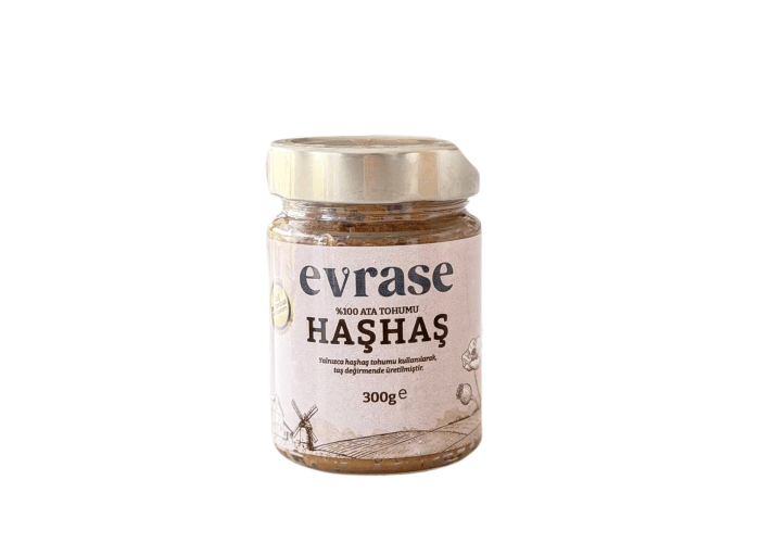 evrase Ata Tohumu Haşhaş Ezmesi (300gr)