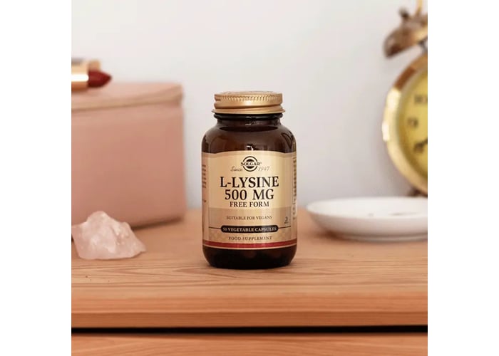 L-Lysine (500mg, 50 kapsül) - Solgar