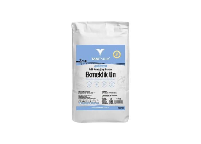 Glutensiz Ekmeklik Tam Çiğ Karabuğday Unu (2kg) - Yediğini Önemse