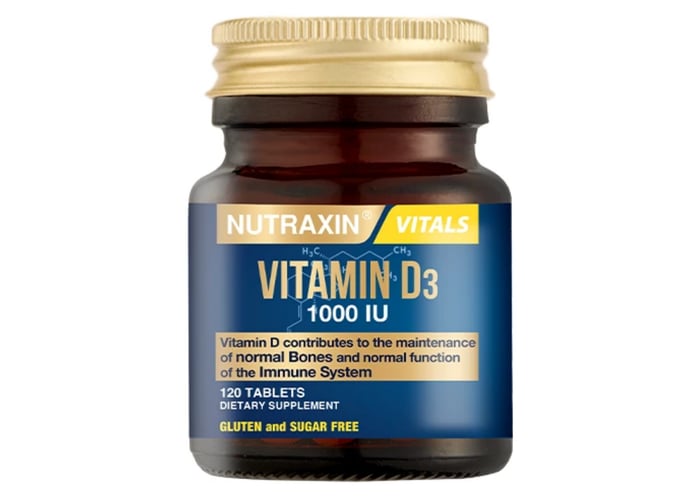 Vitamin D3 (120 tablet) - Nutraxin