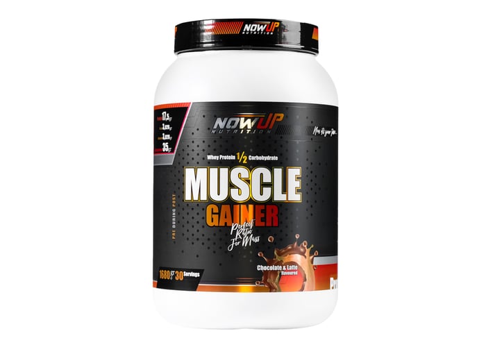 Muscle Gainer Çikolatalı Latte Aromalı (1680gr) - Nowup