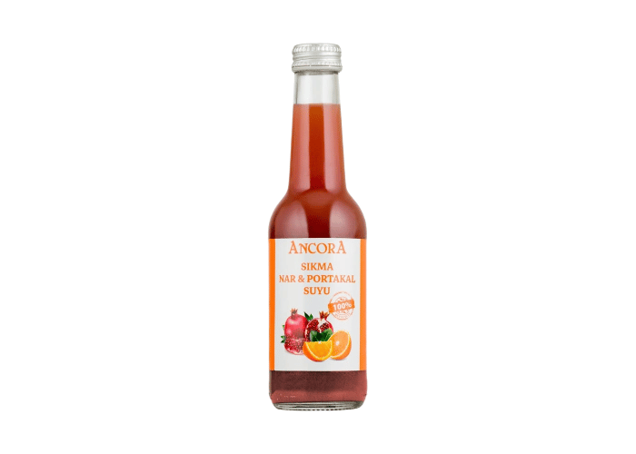 Sıkma Nar ve Portakal Suyu (250ml) - Ancora