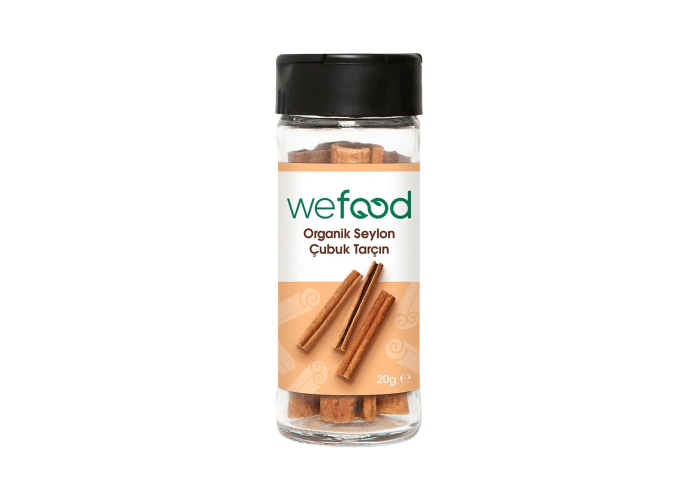 Organik Seylan Çubuk Tarçın (20gr) - Wefood