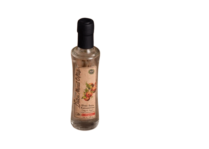 Organik Elma Suyu Konsantresi (3 adet x 250ml) - Datça Murat Çiftliği