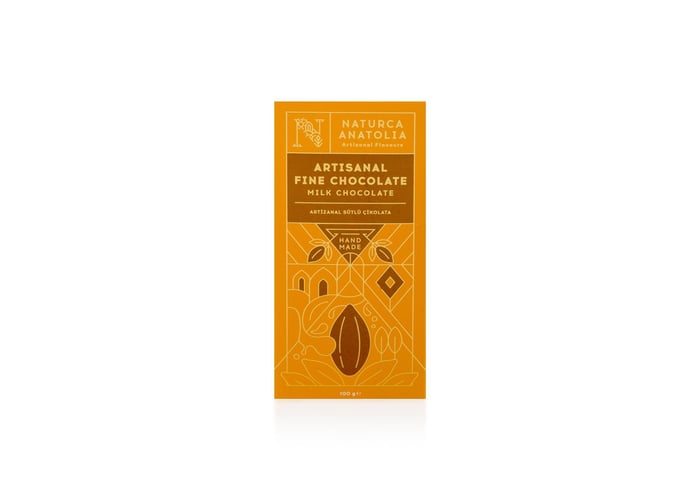 Artizanal Sütlü Tablet Çikolata (100gr) - Naturca