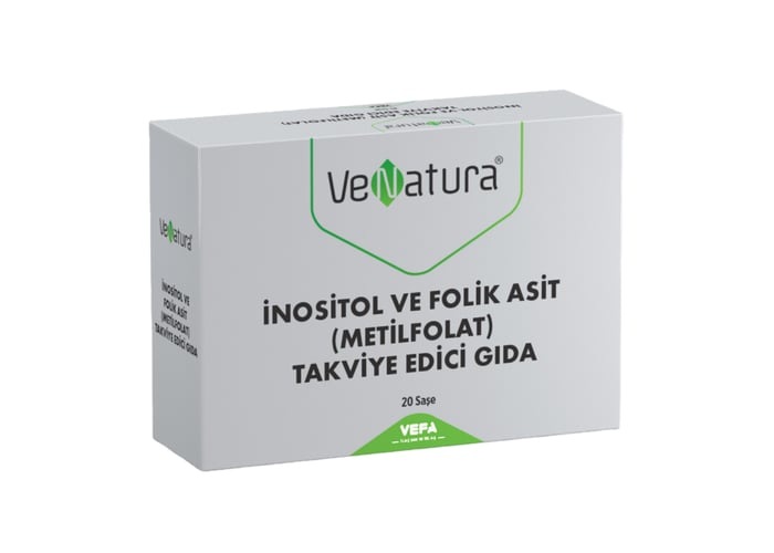İnositol ve Folik Asit, Metilfolat (20 saşe) - Venatura