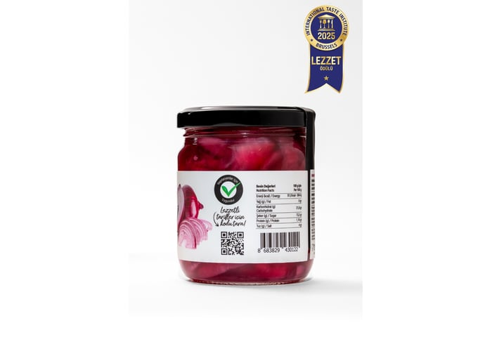 Kırmızı Soğan Turşusu (210gr) - Allezz