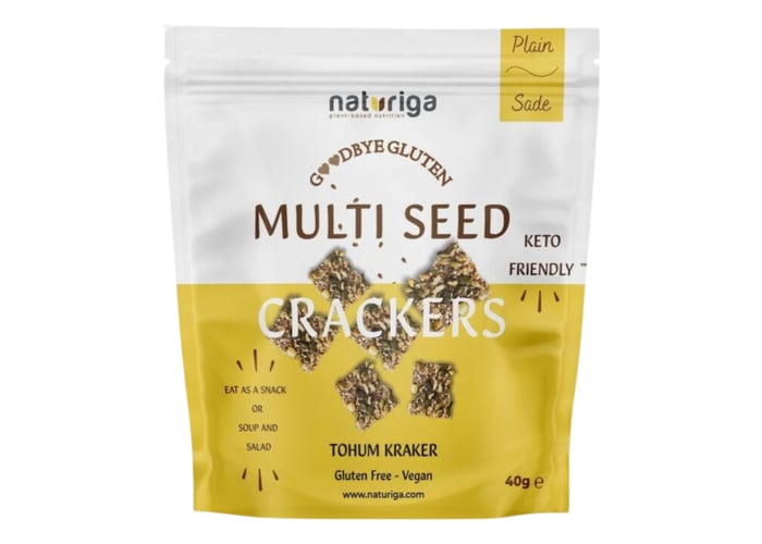 Unsuz Tohum Kraker/Sade (40gr) - Naturiga