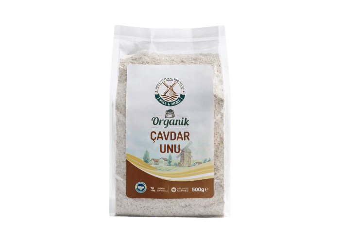 Mill & More Organik Çavdar Unu (500gr)