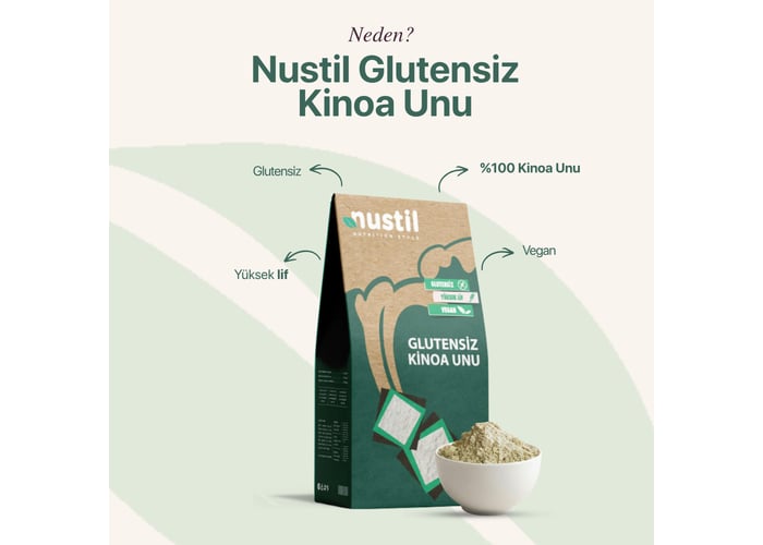 Kinoa Unu (Glutensiz, 300gr) - Nustil