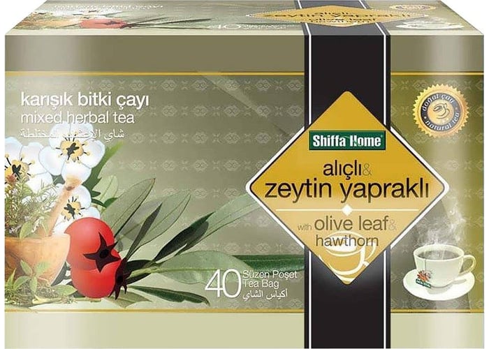 Karışık Bitki Çayı (Alıçlı Zeytin Yapraklı, 40'lı) - Shiffa Home