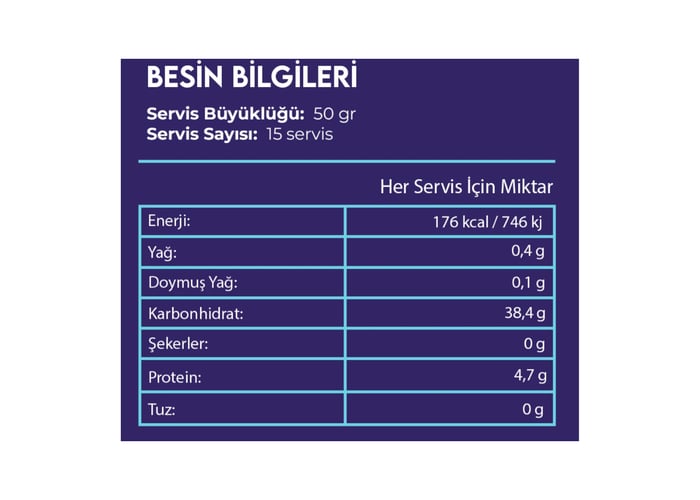 Çilekli Pirinç Unu Kreması (750gr) - Animal Joy