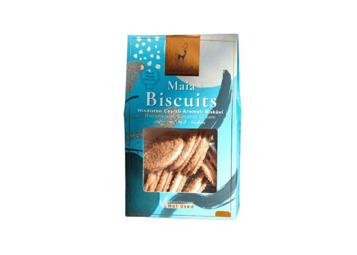 Hindistan Cevizli Kremalı Bisküvi (100gr) - Maia