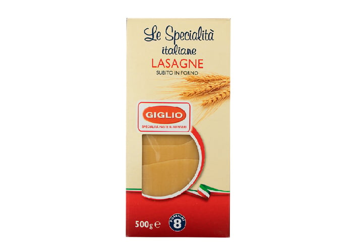 Lazanya (Lasagne Di Semola, 500gr) - Giglio