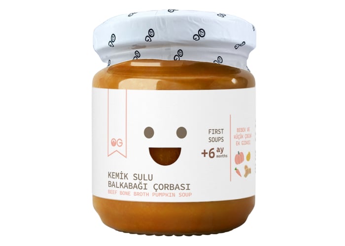 Kemik Sulu Balkabağı Çorbası (190gr) - Og Natural