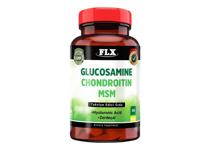 Glucosamine Chondroitin Msm Hyaluronic Asit Zerdeçal (60 tablet) - Flx