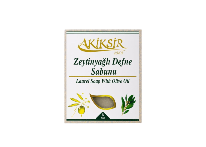 Zeytinyağlı Defne Sabunu (6 adet, 900gr) - Akiksir
