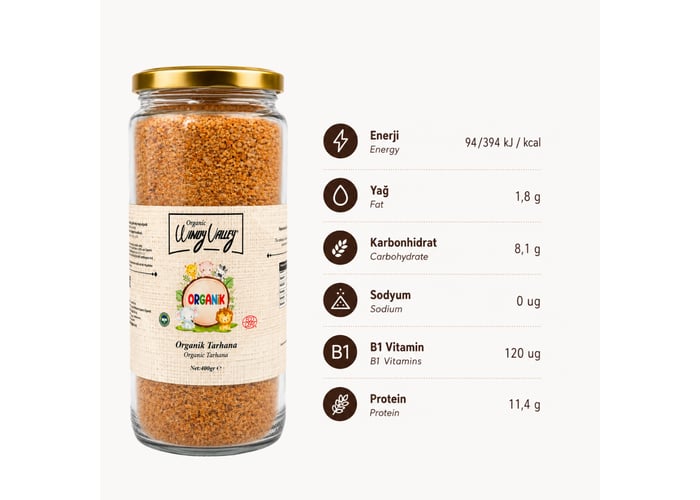 Organik Tarhana (400gr) - Organic Windy Valley