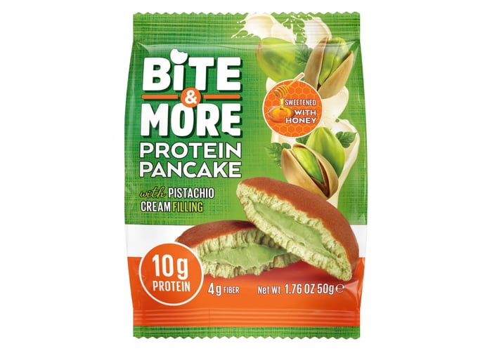Proteinli Pankek Antep Fıstıklı (50gr) - Bite&more