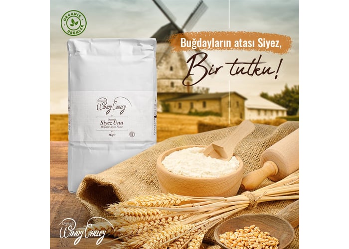 Organik Siyez Unu (2kg) - Organic Windy Valley