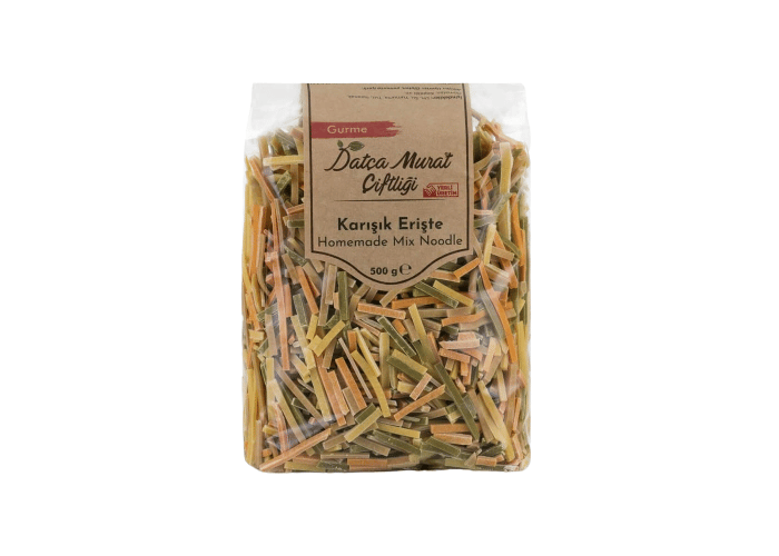 Sebzeli Köy Eriştesi (500gr) - Datça Murat Çiftliği