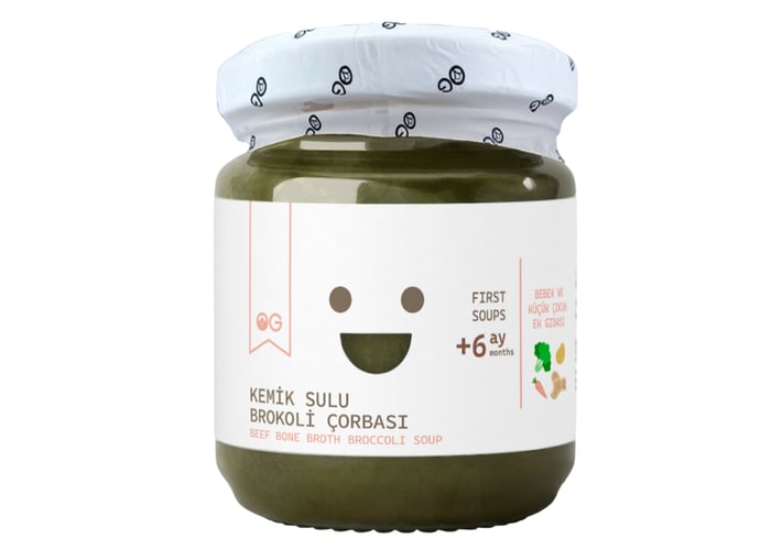 Kemik Sulu Brokoli Çorbası (190gr) - Og Natural