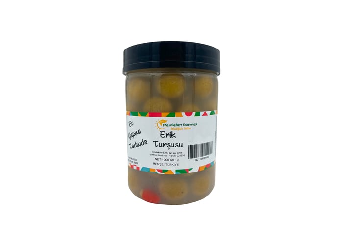 Turşu Serisi Erik Turşusu (1000cc / 500gr) - Memleket Gurmesi