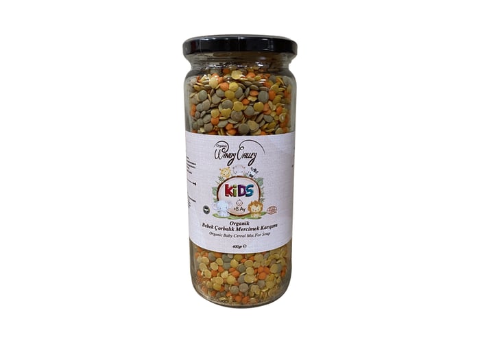 Organik Çorbalık Mercimek Karışımı (8+ Ay, 400gr) - Windy Valley